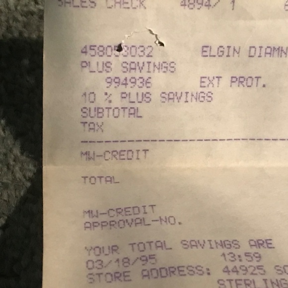 Elgin Diamond Marker Quartz Watch - Picture 12 of 12